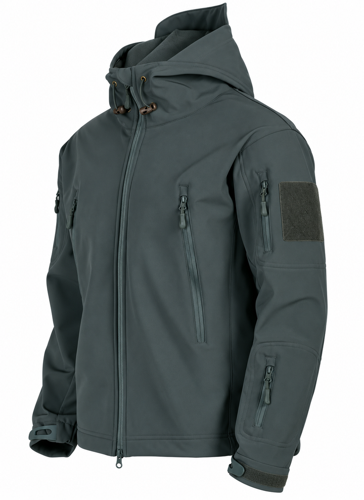 Arno - Slim-Fit-Jacke mit Kapuze