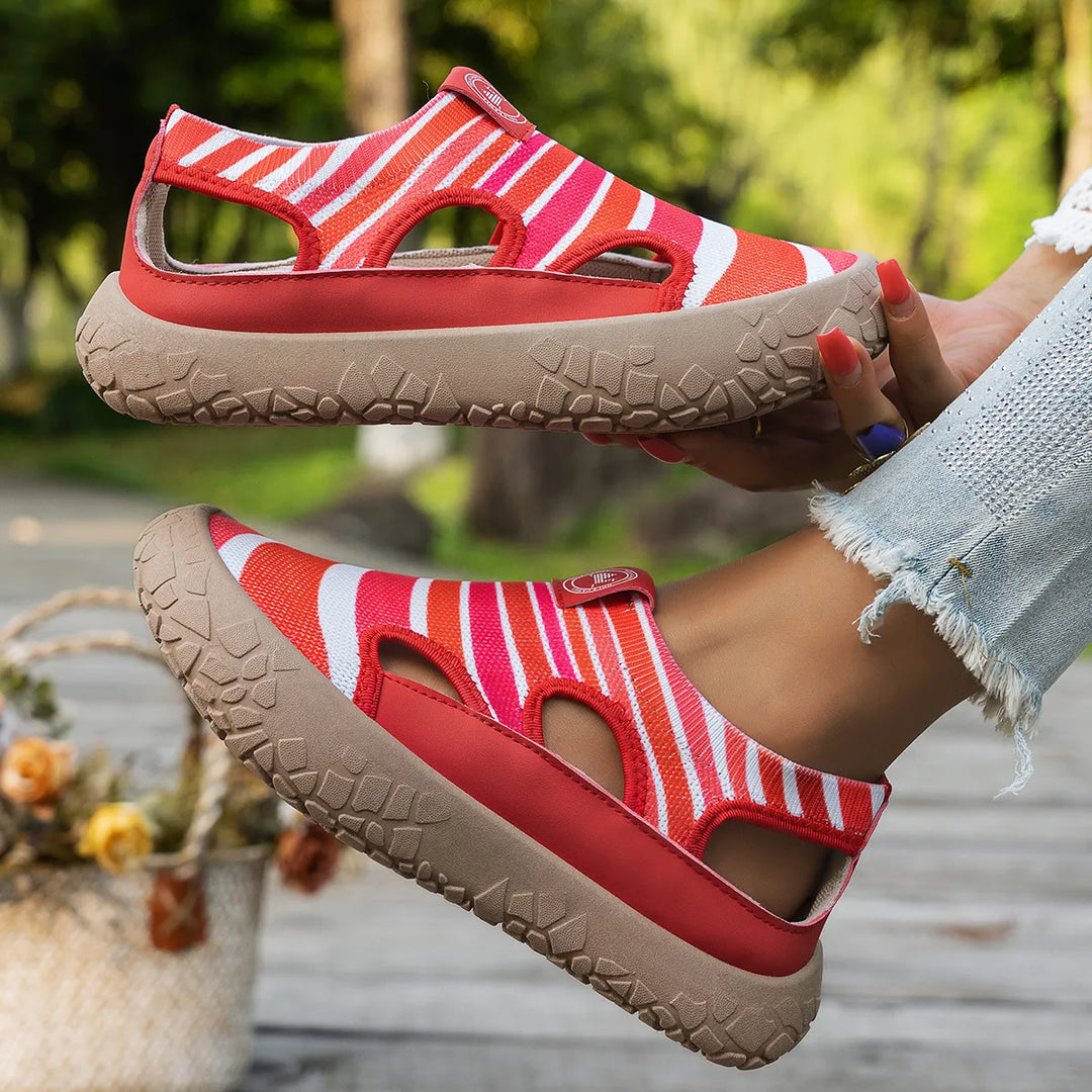 Maelina - Gepolsterte orthopädische Walking-Sneaker