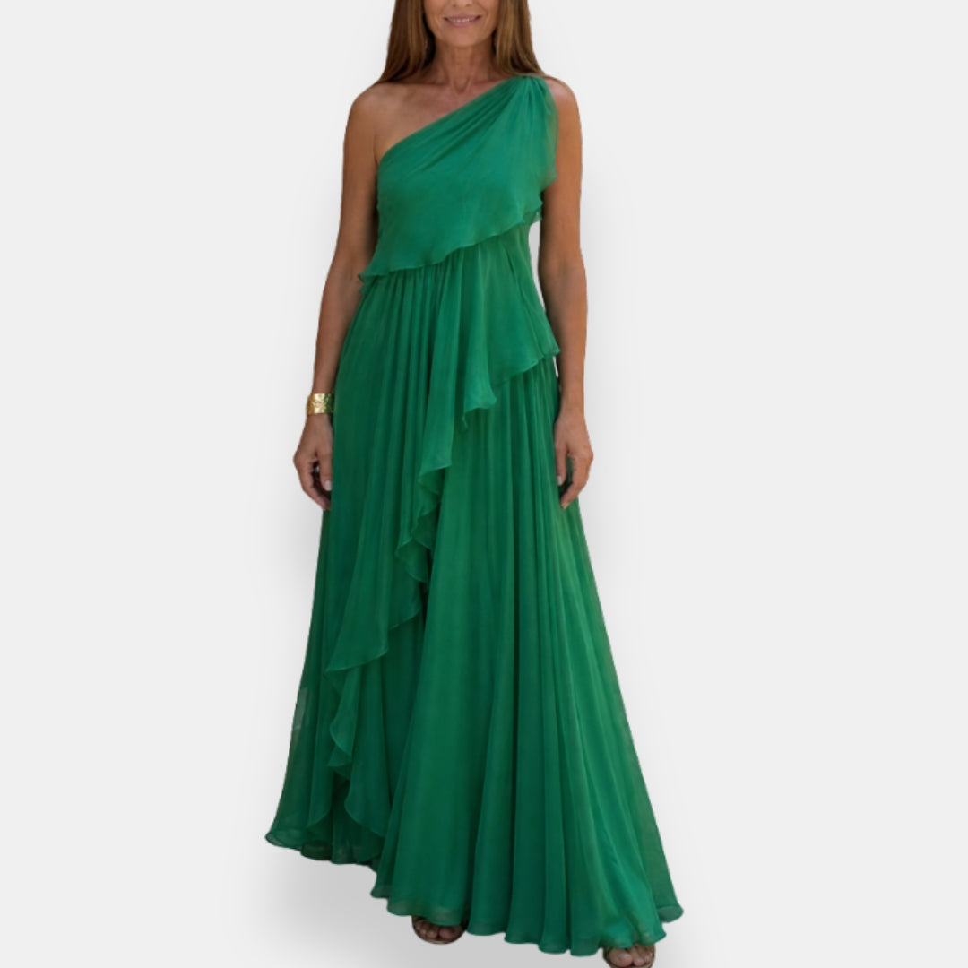 Heloisia - Luxuriöses One-Shoulder-Abendkleid