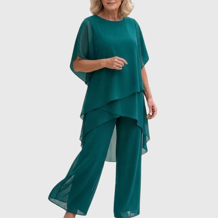 Elysanne - Luftiges zweiteiliges Kleid-Set