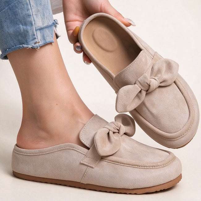 Neryssa - Mules mit weicher Haptik und Schleifendetail