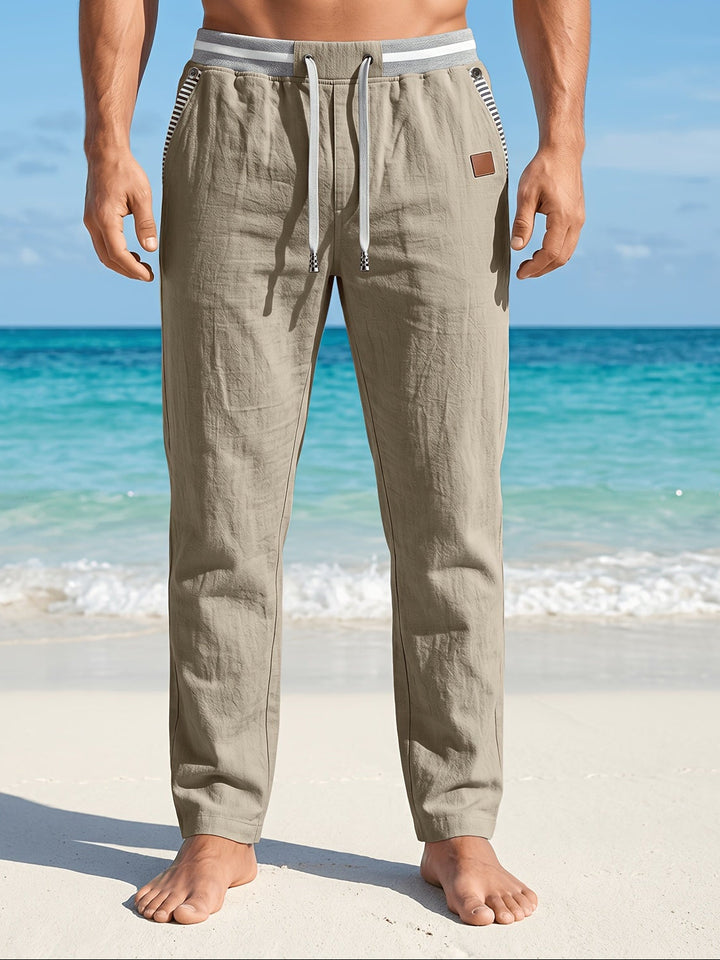 Branford - Leichte Leinenhose