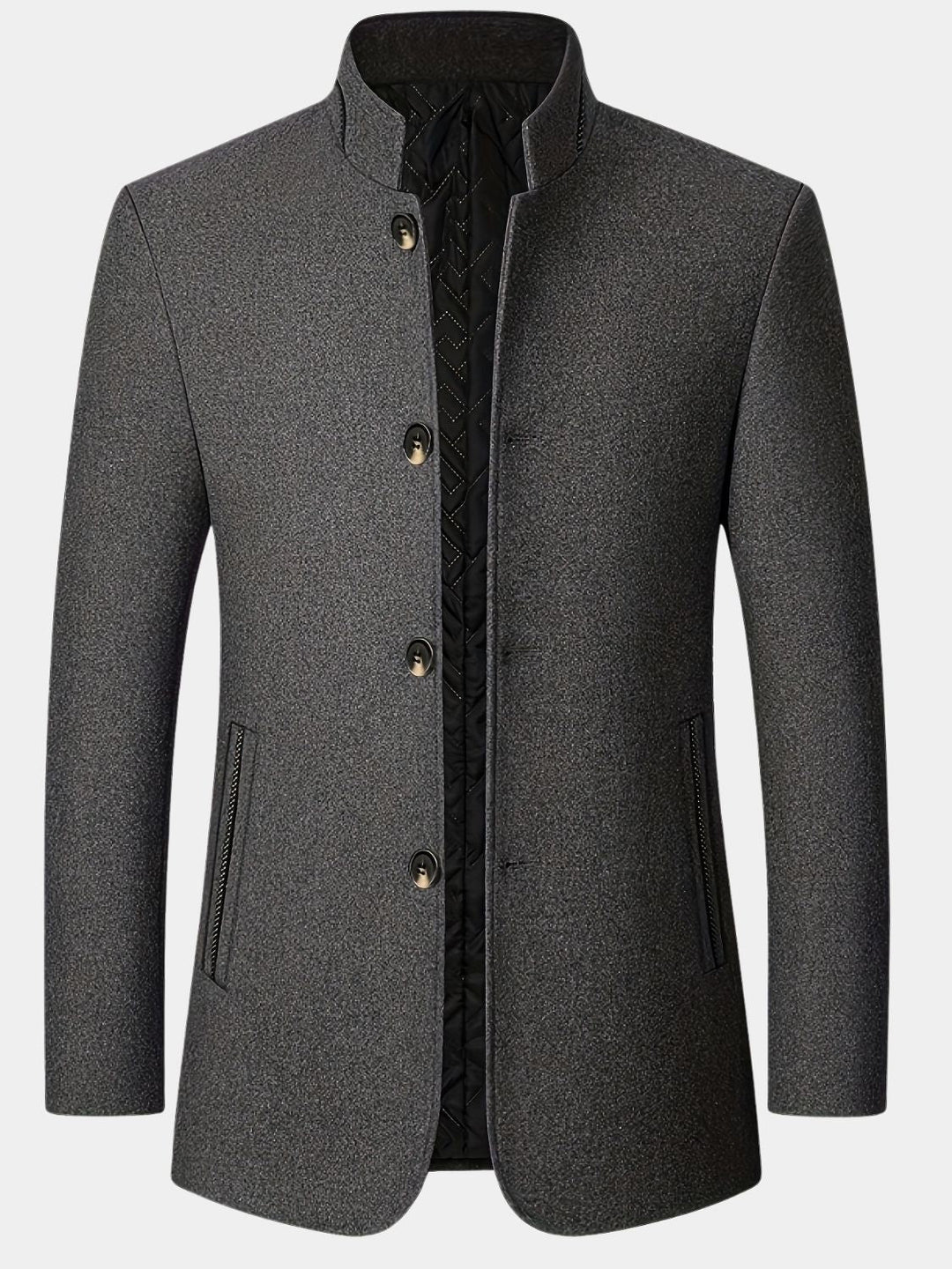 Bria - Taillierte Jacke mit hohem Kragen