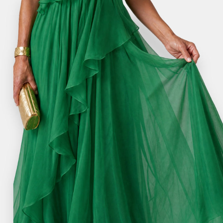 Heloisia - Luxuriöses One-Shoulder-Abendkleid