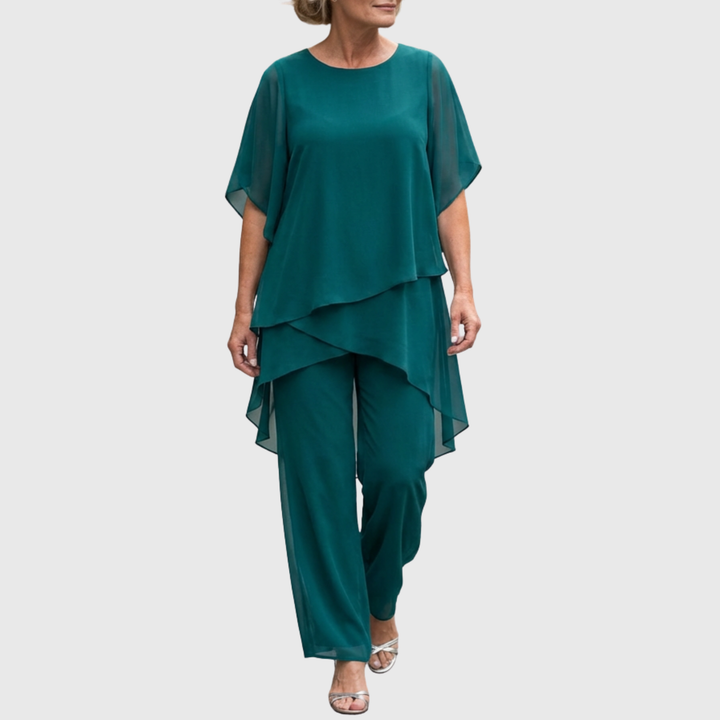 Elysanne - Luftiges zweiteiliges Kleid-Set
