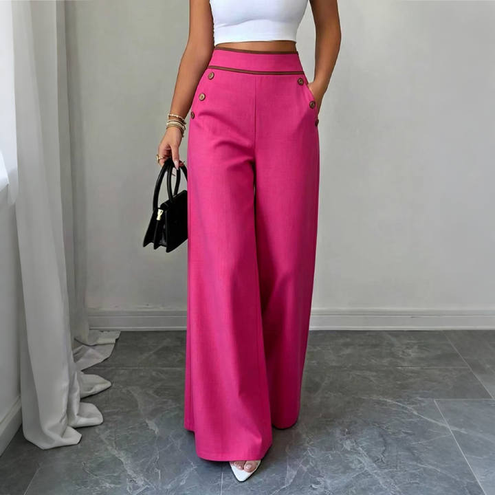 Oriessa - Hoch taillierte Matrosenhose