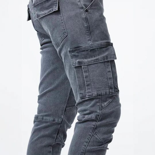 Uriah - Performance-Stretch-Cargo-Jeans