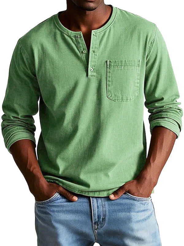 Emmett - Softtouch-Henley-Shirt
