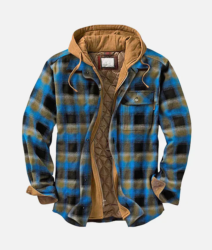 Cillian - Strukturiertes Karo-Sakko