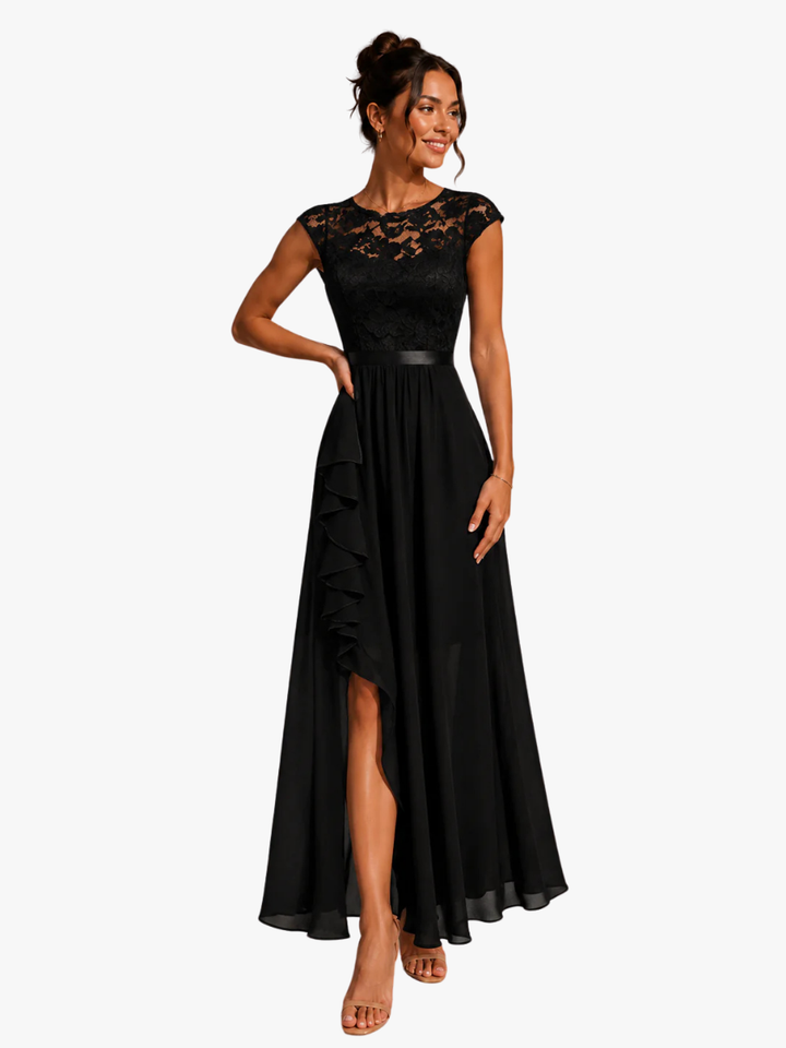 Winsome - Fließendes A-Linien-Maxikleid