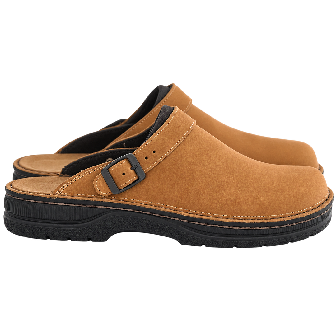 Falk - komfortable Clogs mit Schnalle