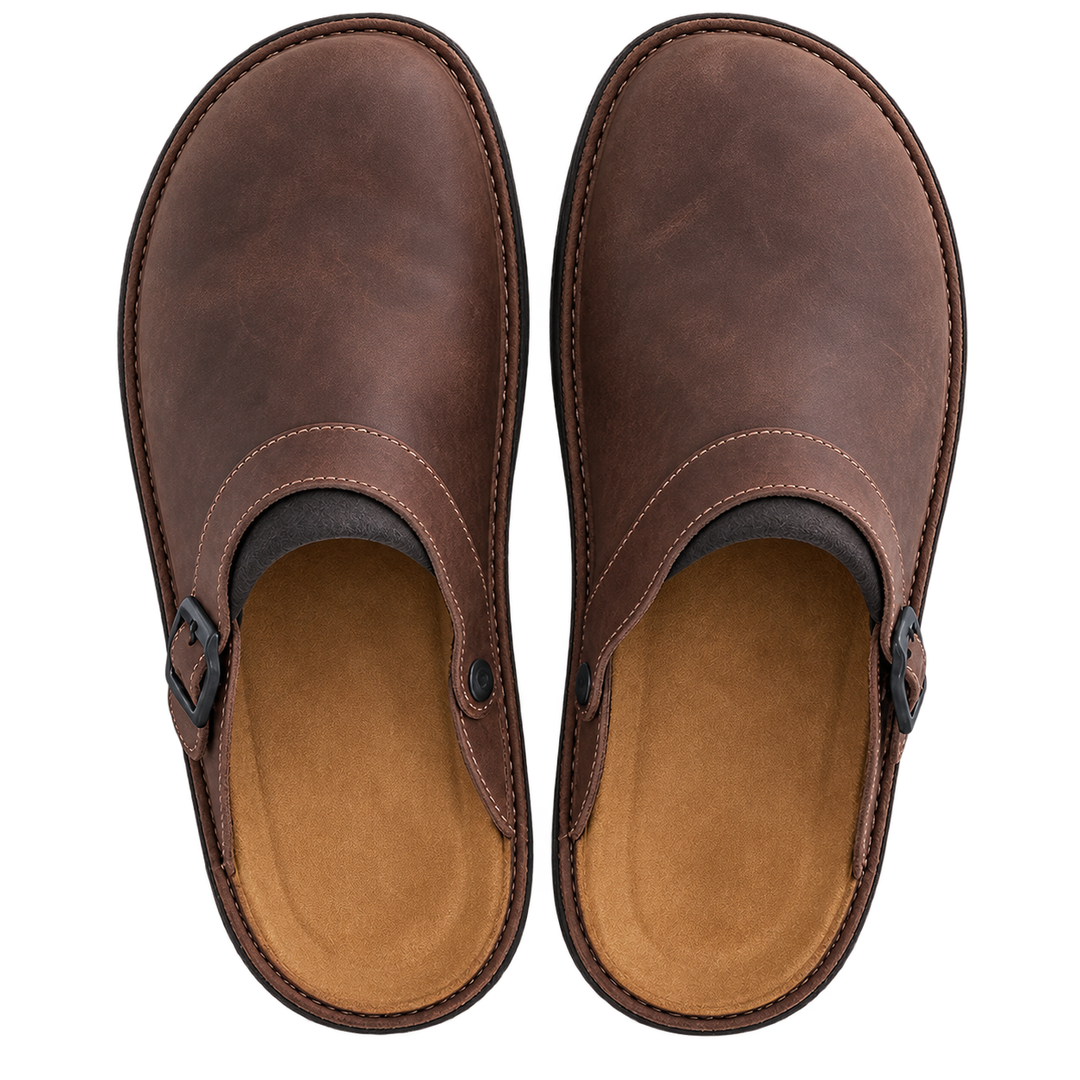 Falk - komfortable Clogs mit Schnalle