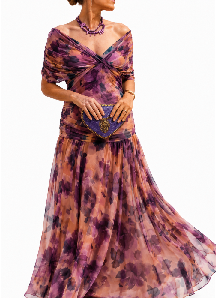 Solavelle - Schulterfreies Meerjungfrauenkleid mit weicher Haptik