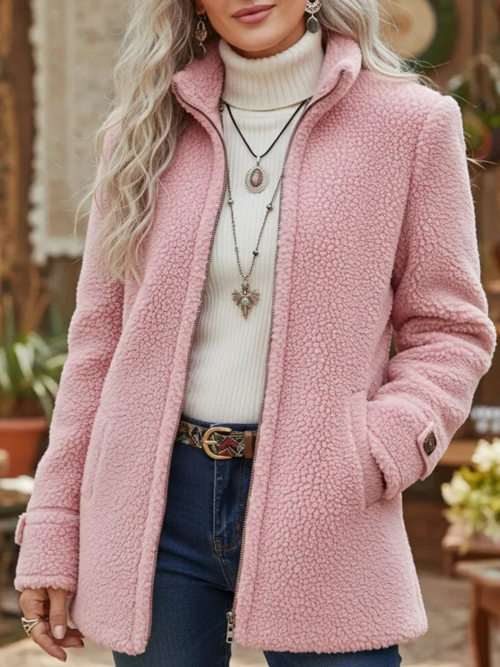 Haliah - Leichte Stehkragenjacke