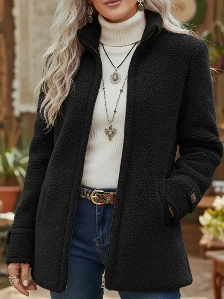 Haliah - Leichte Stehkragenjacke