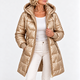 Tilda - lange, gesteppte Pufferjacke
