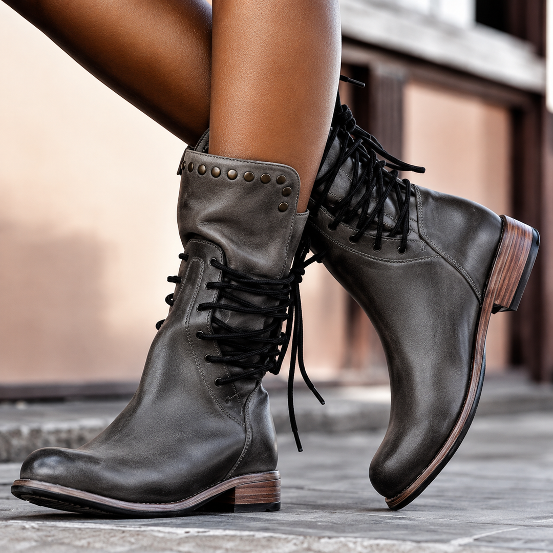 Amelisse - Kuschelige Stiefeletten mit Fleece-Futter