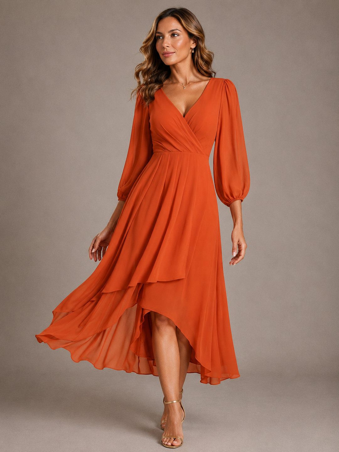 Sabriel - fließendes Maxikleid