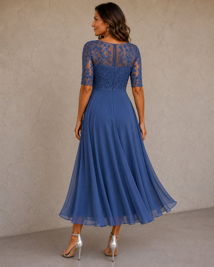 Esteline - Festliches Soft-Touch-Kleid