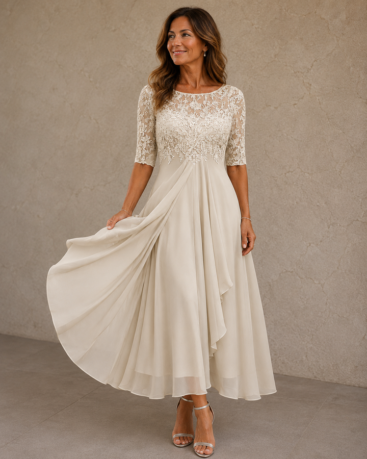 Esteline - Festliches Soft-Touch-Kleid
