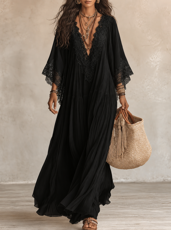 Annelis - Ätherisches Maxikleid