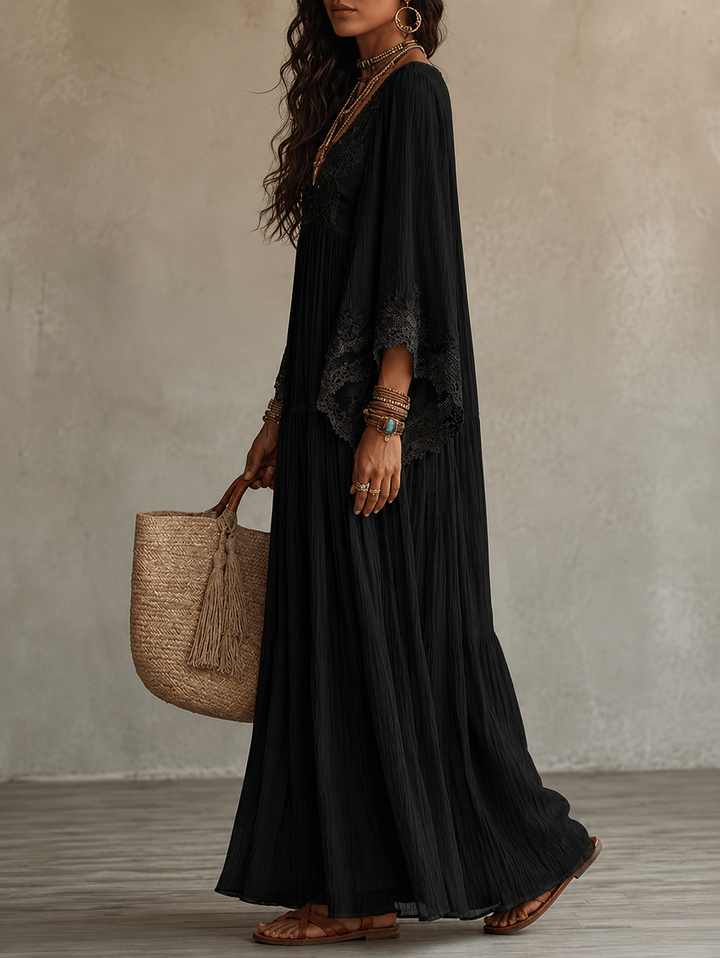 Annelis - Ätherisches Maxikleid