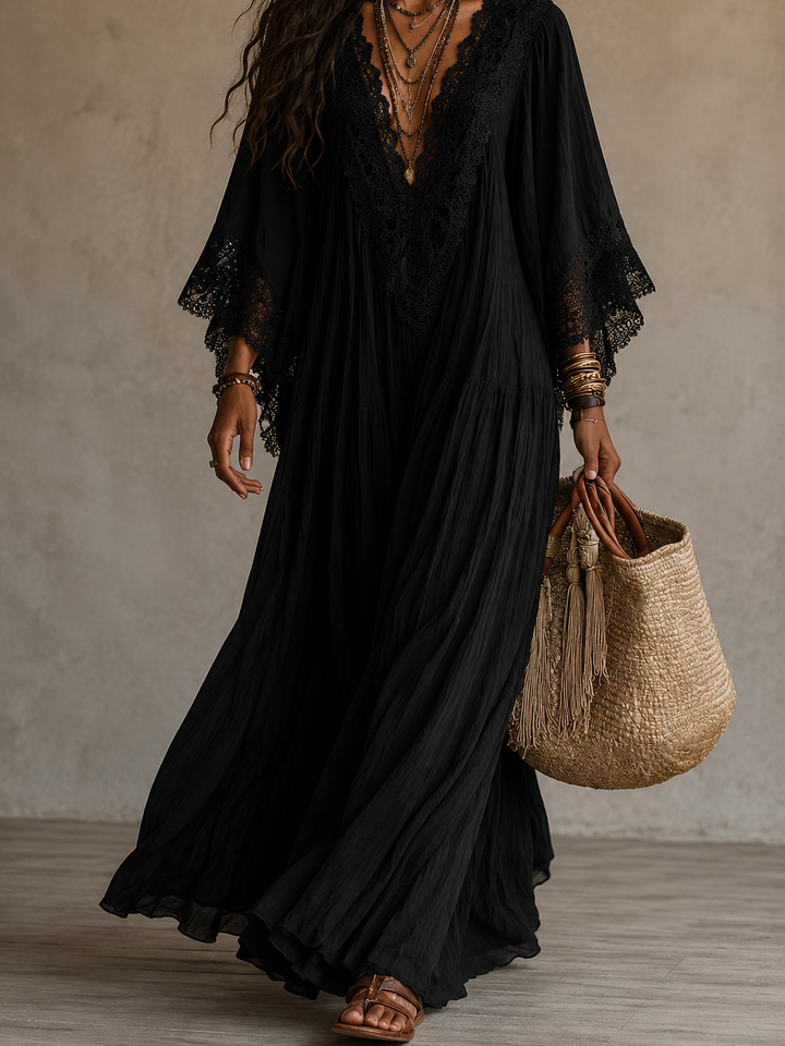 Annelis - Ätherisches Maxikleid