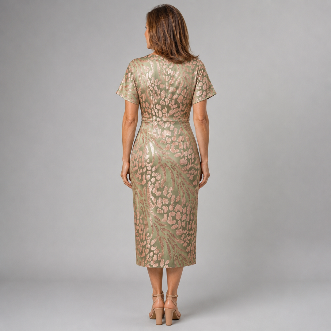Bellisse - Strukturiertes Midikleid