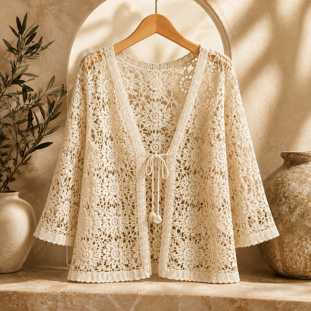 Aralynne - leichter, offen fallender Cardigan