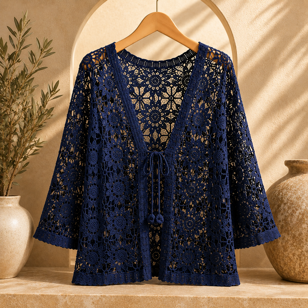 Aralynne - leichter, offen fallender Cardigan