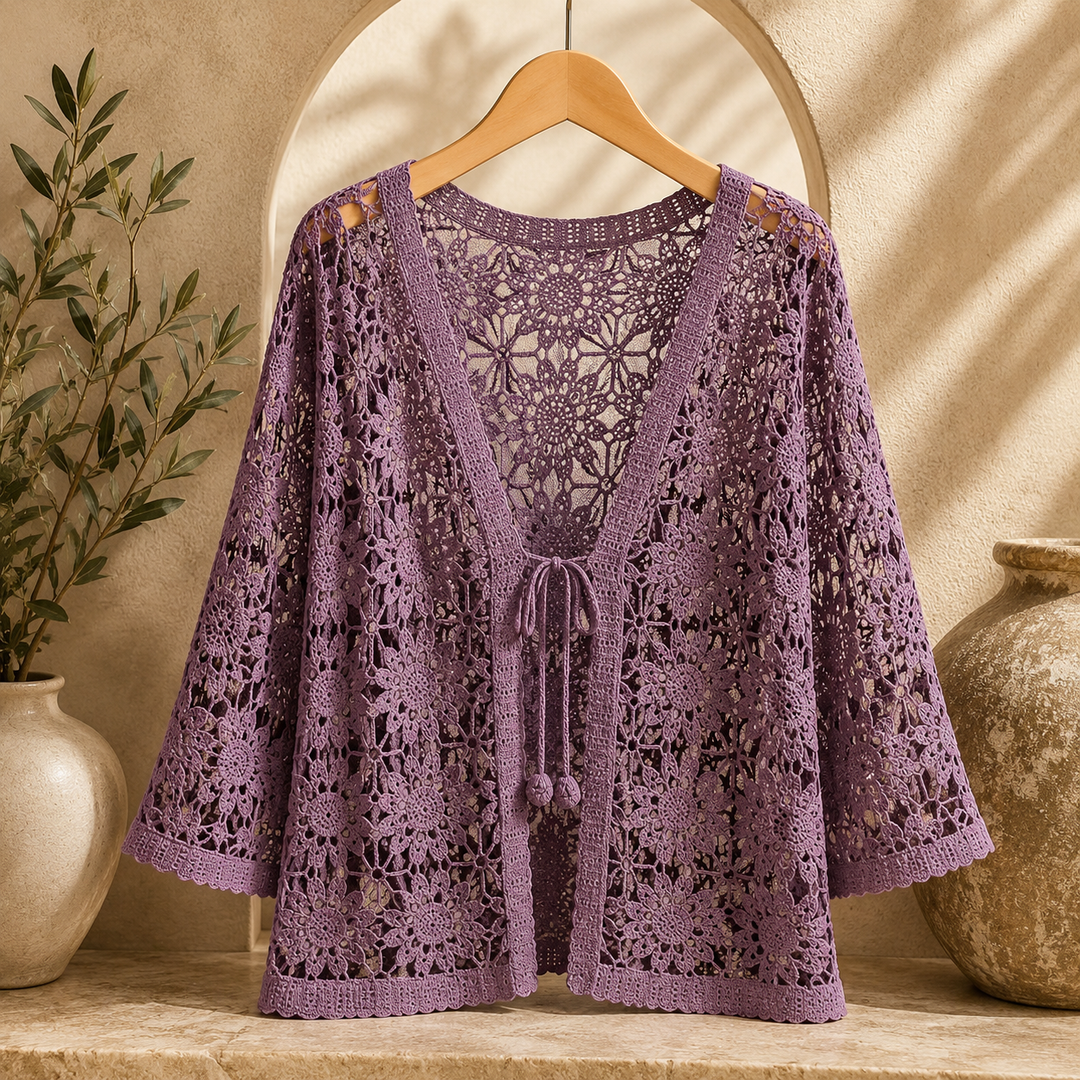 Aralynne - leichter, offen fallender Cardigan