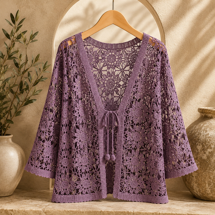 Aralynne - leichter, offen fallender Cardigan