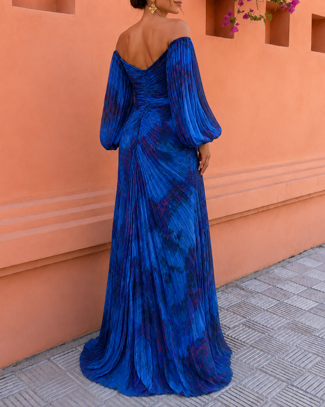 Avalora - Elegantes florales Maxikleid