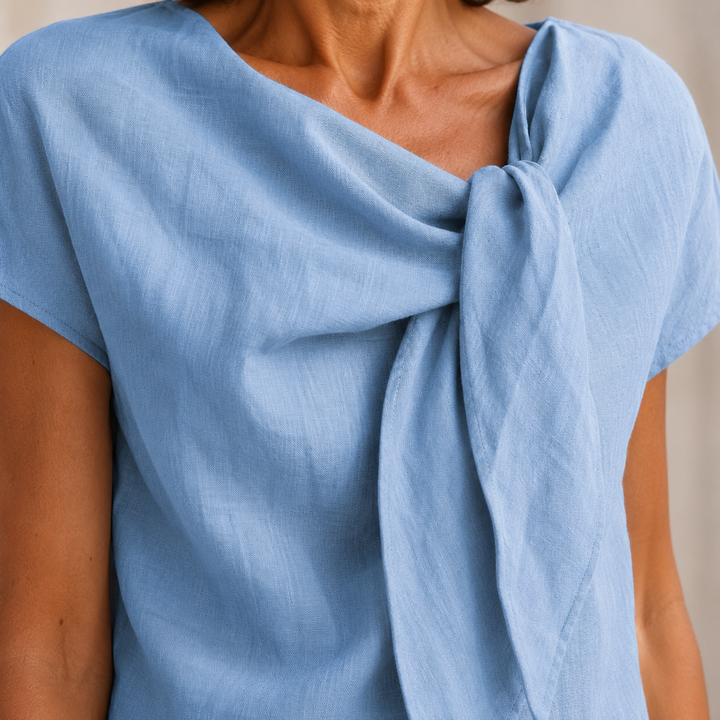 Elissara - Luftiges Kleid mit Schluppe
