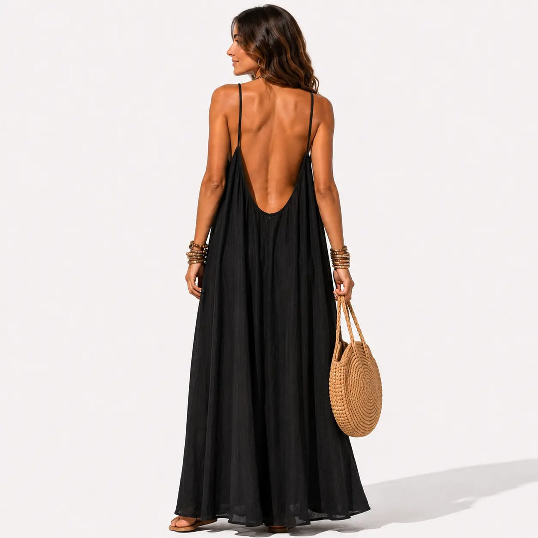 Melodie - Soft-Touch-Midi-Wickelkleid mit V-Ausschnitt