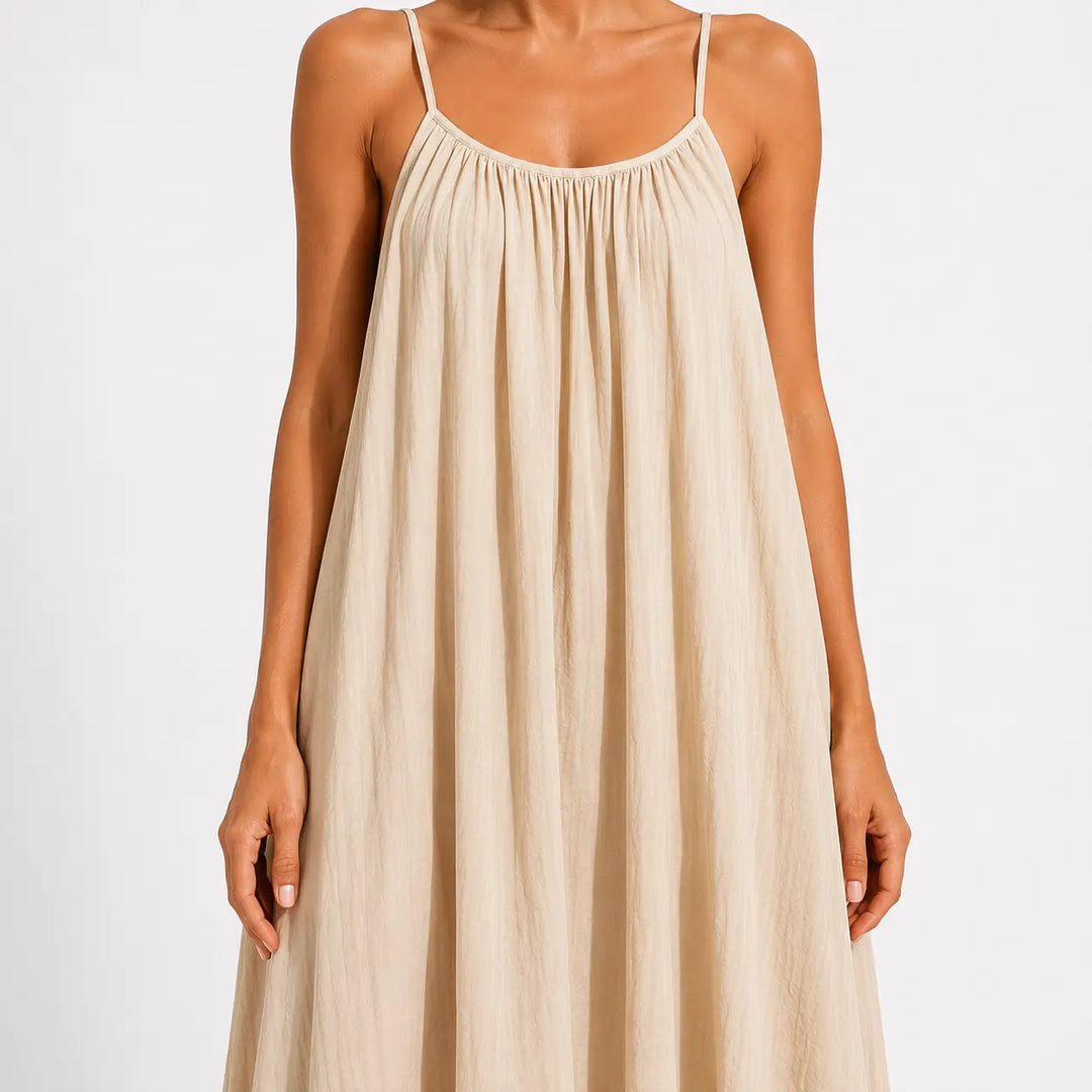 Melodie - Soft-Touch-Midi-Wickelkleid mit V-Ausschnitt