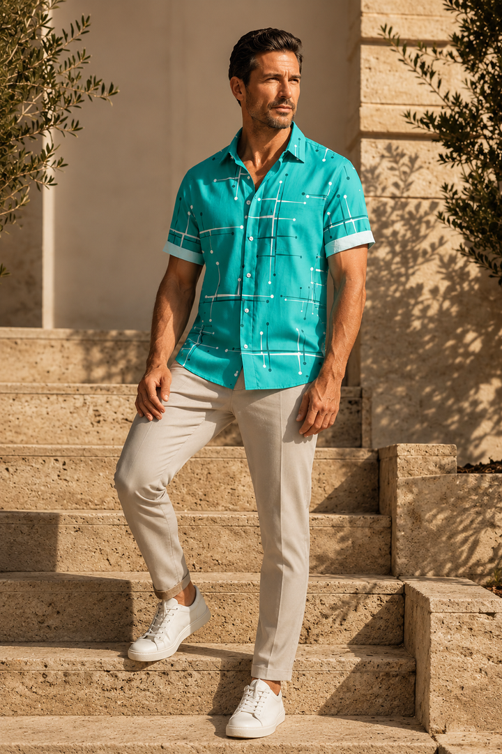 Norbridge - Weiches Herren-Strandhemd