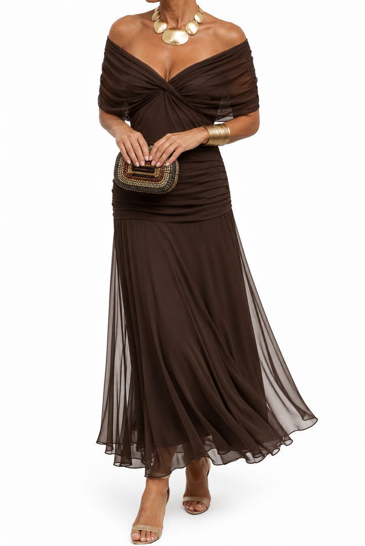 Arla - Meerjungfrau-Abendkleid mit weicher Haptik