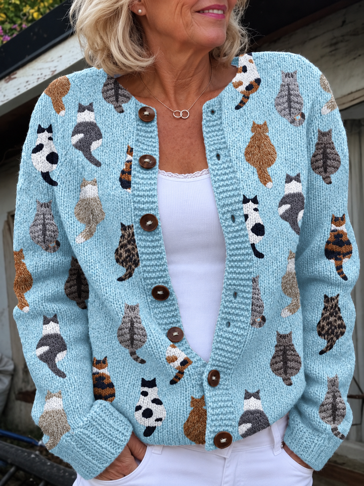 Elorisse - Soft-Touch-Strickjacke