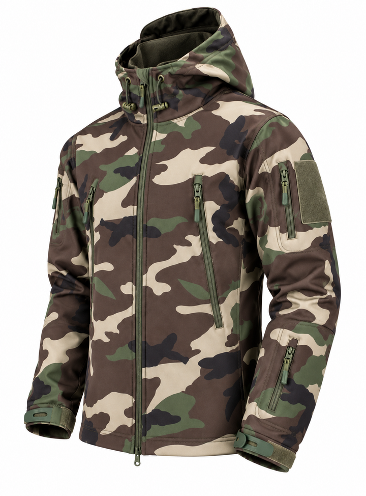 Arno - Slim-Fit-Jacke mit Kapuze