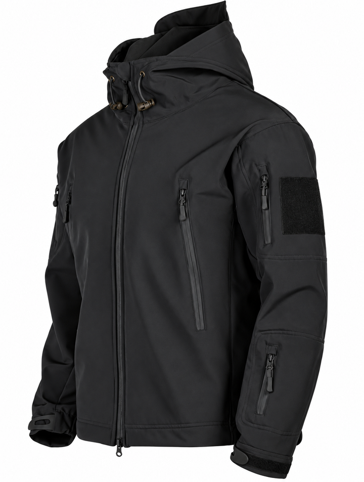 Arno - Slim-Fit-Jacke mit Kapuze