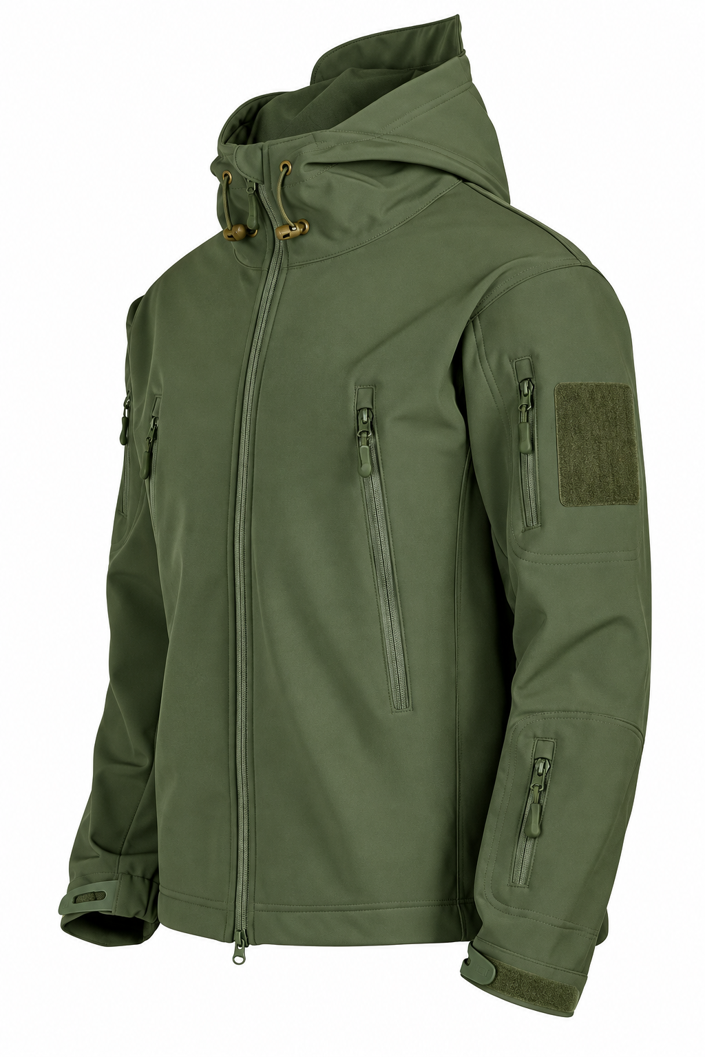 Arno - Slim-Fit-Jacke mit Kapuze