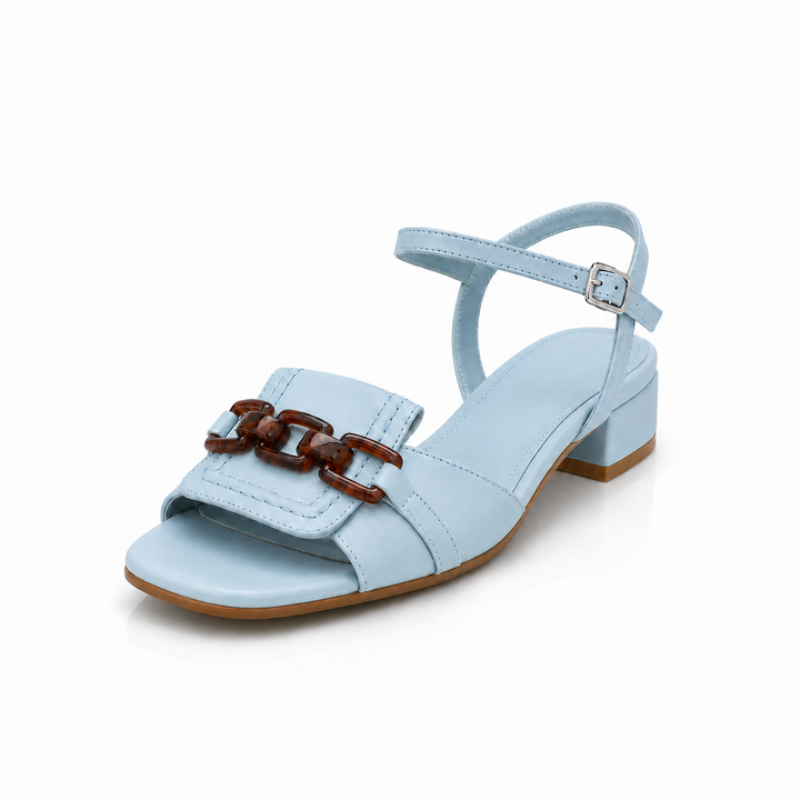 Elissora - Edle Sandalette mit niedrigem Absatz