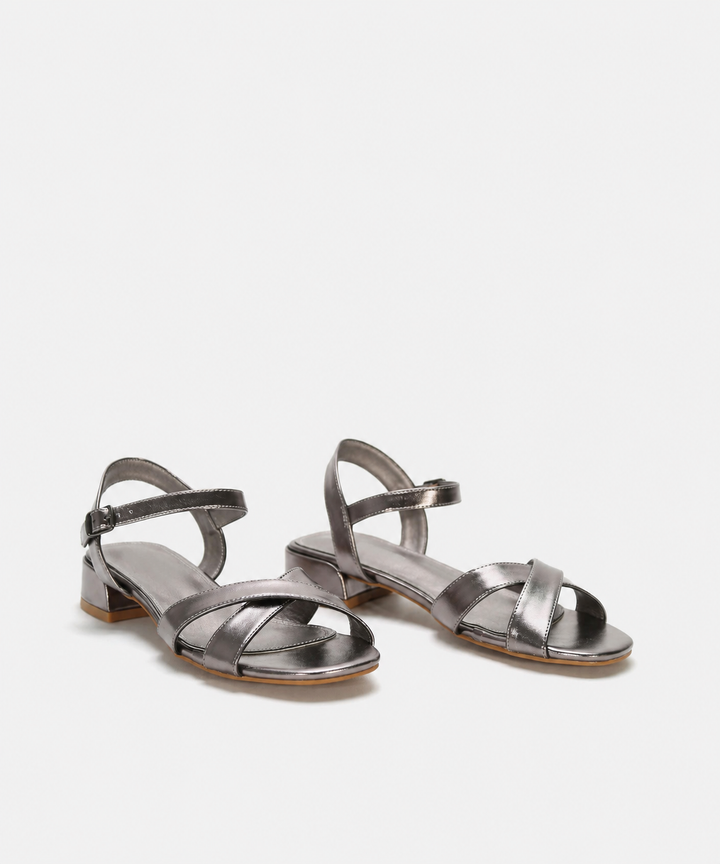 Abrielle - Elegante Sandaletten mit niedrigem Absatz