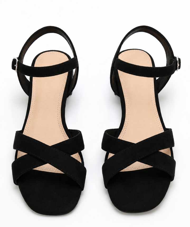 Abrielle - Elegante Sandaletten mit niedrigem Absatz