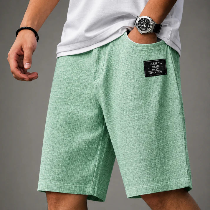 Caelan - Edle Leinenshorts