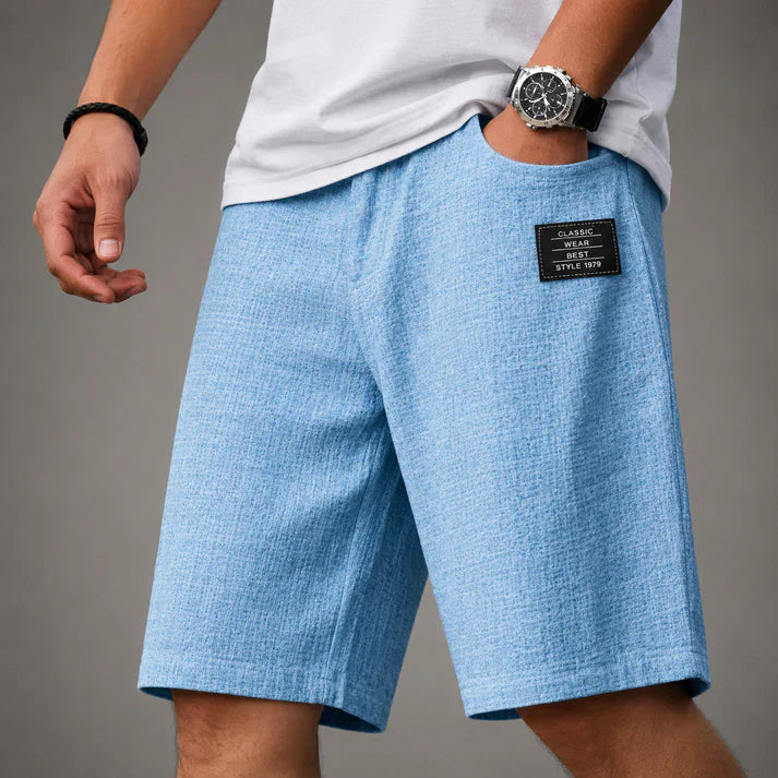Caelan - Edle Leinenshorts