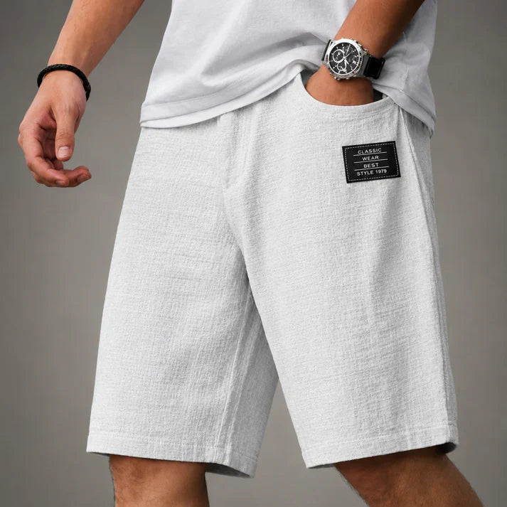 Caelan - Edle Leinenshorts