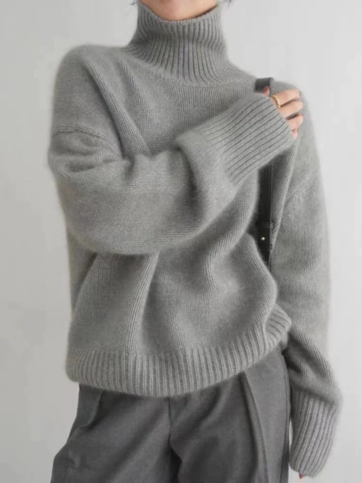 Acantha - Soft-Touch-Rollkragenpullover