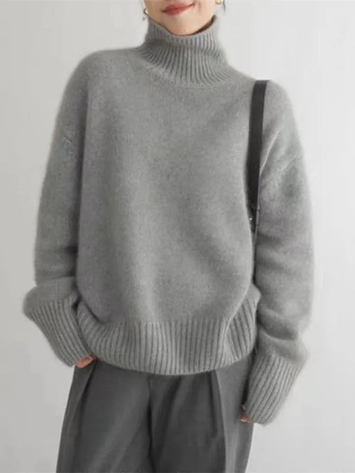 Acantha - Soft-Touch-Rollkragenpullover